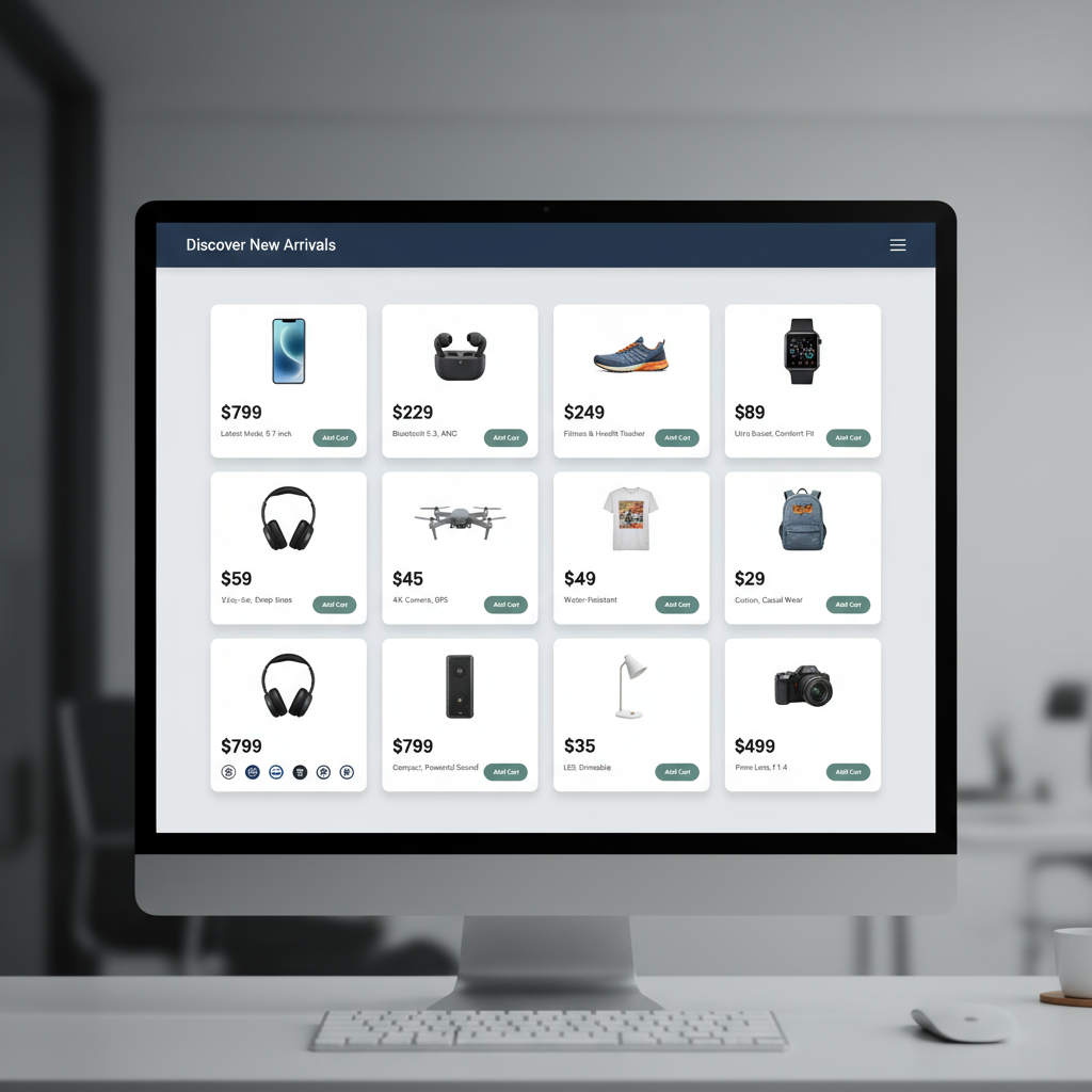 Карточки товаров